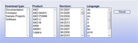 Use the Product Downloads tool .